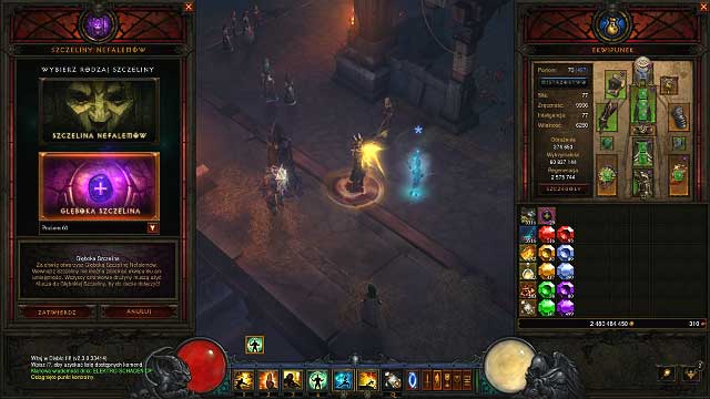 To open a Greater Rift, you just have to select this option in Nephalem Obelisk - Nephalem Rifts | Crafting - Crafting - Diablo III: Reaper of Souls Game Guide