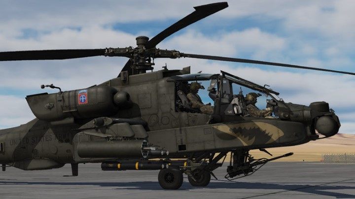 The real Apache requires a thorough external inspection before flight - the so-called "walkaround" - DCS AH-64D Apache: Cold Start - flight preparation - Flight and Navigation - DCS AH-64 Apache Guide