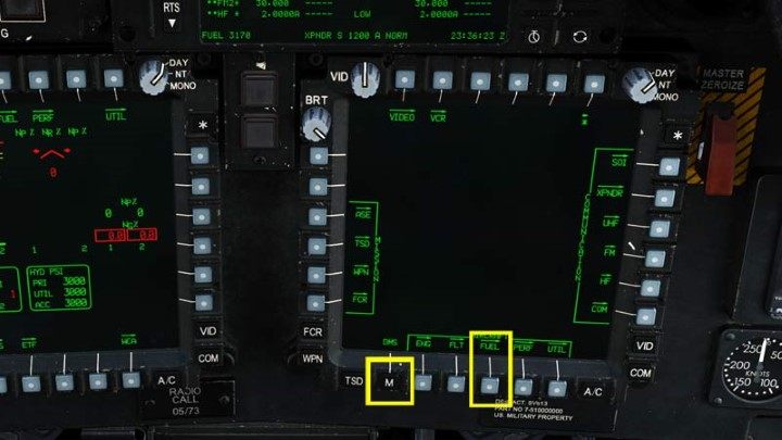 The next step is the fuel screen - DCS AH-64D Apache: Cold Start - flight preparation - Flight and Navigation - DCS AH-64 Apache Guide