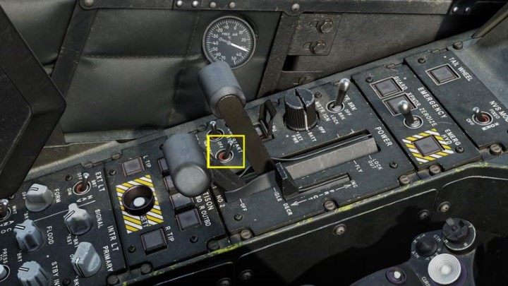 Repeat the same steps for engine #2 - DCS AH-64D Apache: Cold Start - flight preparation - Flight and Navigation - DCS AH-64 Apache Guide