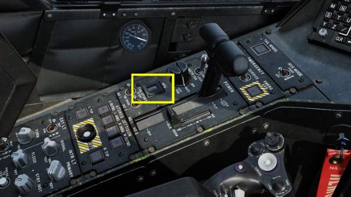 Turn off the APU by pressing the button and closing the cover - DCS AH-64D Apache: Cold Start - flight preparation - Flight and Navigation - DCS AH-64 Apache Guide