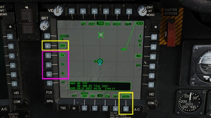 On the TSD screen select POINT, then ADD - DCS AH-64D Apache: Basic GPS Navigation and map points - Flight and Navigation - DCS AH-64 Apache Guide