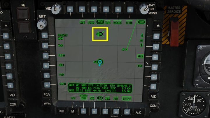 Use the Cursor Controller Right / Left / Up / Down or HOCAS Cursor Controller keys / knob to move the cursor to the desired location and press the Cursor Enter Depress button - DCS AH-64D Apache: Basic GPS Navigation and map points - Flight and Navigation - DCS AH-64 Apache Guide