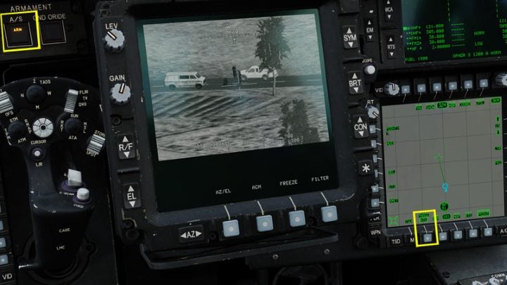 On the TSD screen, choose the active phase - DCS AH-64D Apache: Basic GPS Navigation and map points - Flight and Navigation - DCS AH-64 Apache Guide