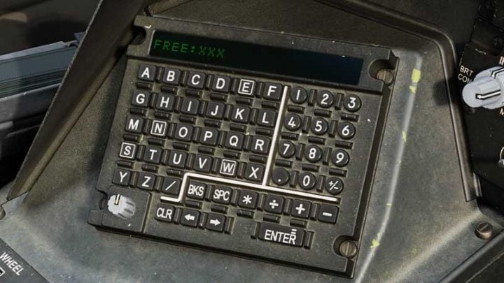 Make the desired changes on the keyboard, Remember that you can change only: FREE, LAT LONG and ALTITUDE - DCS AH-64D Apache: Basic GPS Navigation and map points - Flight and Navigation - DCS AH-64 Apache Guide