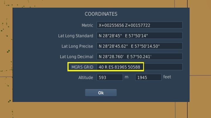 Note that the Apache computer reads MGRS coordinates in 8 digits, not 10 digits as it is displayed in DCS World mission editor - DCS AH-64D Apache: Basic GPS Navigation and map points - Flight and Navigation - DCS AH-64 Apache Guide