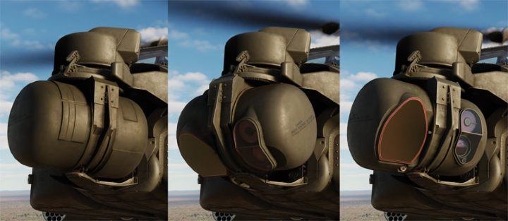 TADS (Target Acquisition and Designation Sight) is a targeting system integrated with the helicopter structure, consisting of a dayTV camera, a FLIR infrared thermal imaging camera, a laser pointer and a laser rangefinder - TADS - Target Acquisition and Designation Sight - Systems and Sensors - DCS AH-64 Apache Guide