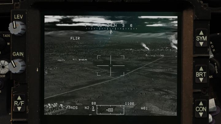 In many other situations, simply turn off IHADSS by using the I key to focus only on the TADS screen - TADS - Target Acquisition and Designation Sight - Systems and Sensors - DCS AH-64 Apache Guide