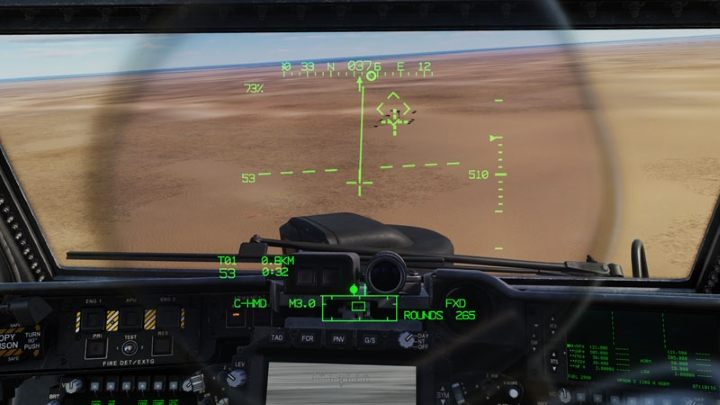 Shooting in the FXD mode is possible, as long as you take controls from the pilot with the REQUEST AIRCRAFT CONTROL keys - by default C key - DCS AH-64D Apache: M230 30mm Chain Gun AWS - Weapons Employment - DCS AH-64 Apache Guide