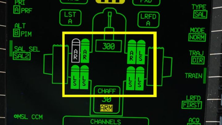 The letters on the missile symbol mean - DCS AH-64D Apache: AGM-114K Hellfire II Missile - Weapons Employment - DCS AH-64 Apache Guide