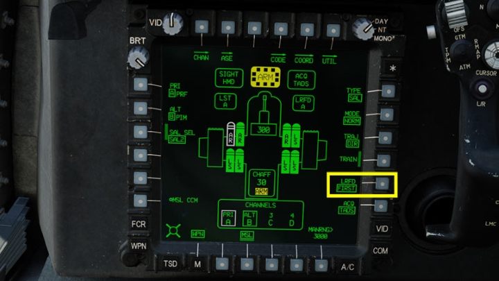 LRFD - lets you select a segment of rangefinder pulses when determining range to target - DCS AH-64D Apache: AGM-114K Hellfire II Missile - Weapons Employment - DCS AH-64 Apache Guide