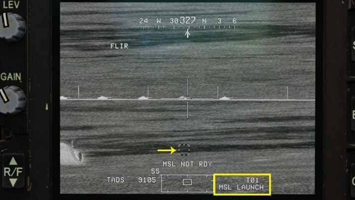 All the preparations before the launch of the first missile are the same as for the LOBL mode, except that the trajectory HI can be set to extend the flight time of the missile - DCS AH-64D Apache: AGM-114K Hellfire II Missile - Weapons Employment - DCS AH-64 Apache Guide