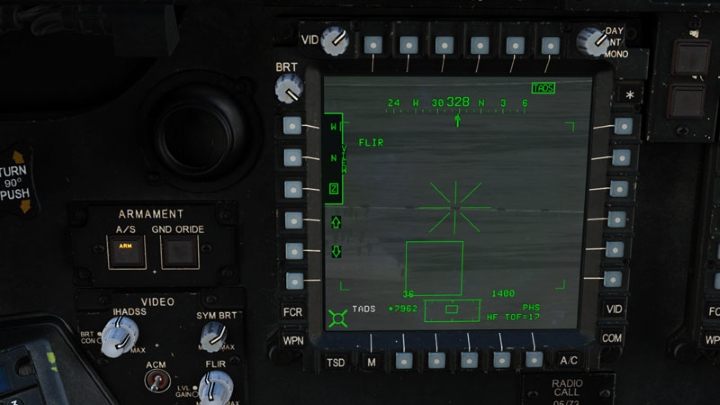 After selecting the target, press George AI Interface RIGHT SHORT (default "D") to order the missile launch - DCS AH-64D Apache: AGM-114K Hellfire II Missile - Weapons Employment - DCS AH-64 Apache Guide