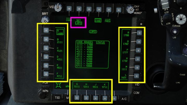The default change option is for your own LRFD designator - DCS AH-64D Apache: AGM-114K Hellfire II Missile - Weapons Employment - DCS AH-64 Apache Guide