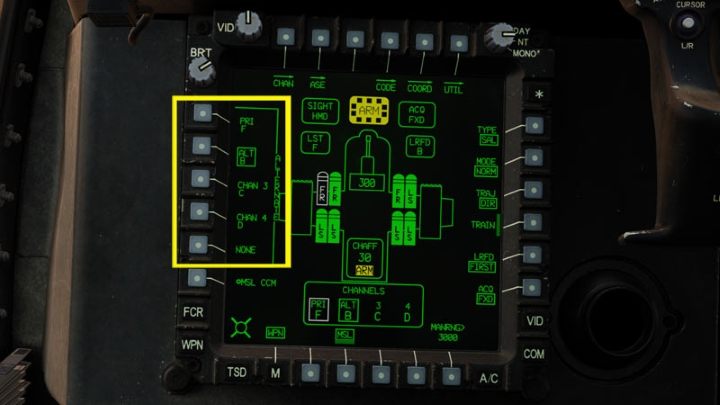 Choose from the available options - DCS AH-64D Apache: AGM-114K Hellfire II Missile - Weapons Employment - DCS AH-64 Apache Guide