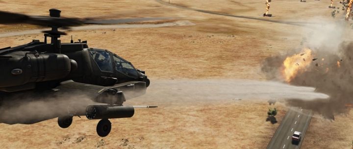 Rockets can be fired both while hovering and in flight - DCS AH-64D Apache: 2.75 Unguided Rockets Hydra-70 - Weapons Employment - DCS AH-64 Apache Guide