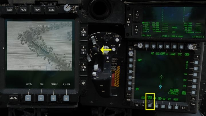Press the "2" key to move to the CPG's seat - DCS AH-64D Apache: 2.75 Unguided Rockets Hydra-70 - Weapons Employment - DCS AH-64 Apache Guide