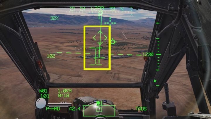 You will not be able to maintain it for long, so match and shoot, watch the impact point, make necessary adjustments and shoot again - DCS AH-64D Apache: 2.75 Unguided Rockets Hydra-70 - Weapons Employment - DCS AH-64 Apache Guide