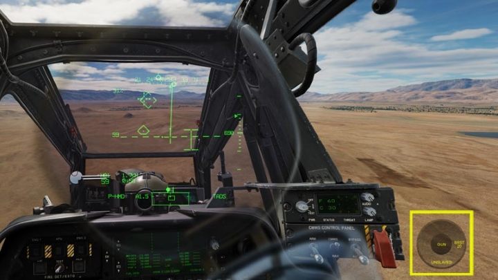 Turn on the GEORGE AI HELPER menu ( LCtrl V by default) - DCS AH-64D Apache: 2.75 Unguided Rockets Hydra-70 - Weapons Employment - DCS AH-64 Apache Guide