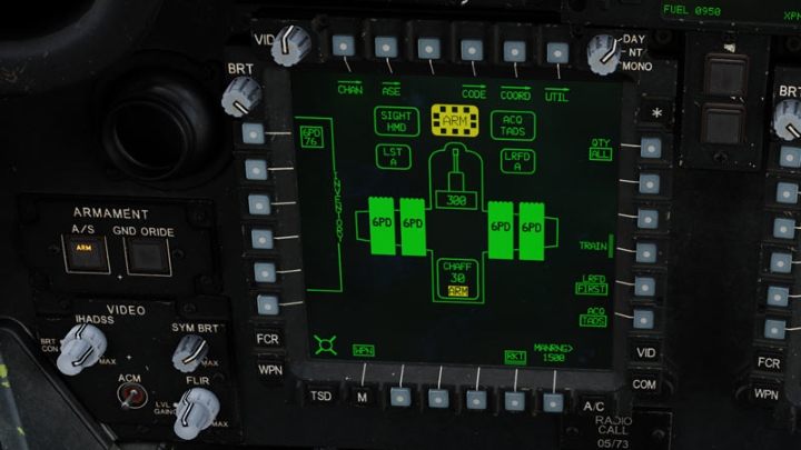 Prepare the helicopter for the attack with unguided rocket - DCS AH-64D Apache: 2.75 Unguided Rockets Hydra-70 - Weapons Employment - DCS AH-64 Apache Guide