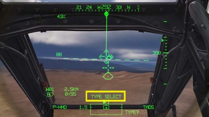Type Select means that no selection has been made for the different types of rockets in one tube - DCS AH-64D Apache: 2.75 Unguided Rockets Hydra-70 - Weapons Employment - DCS AH-64 Apache Guide