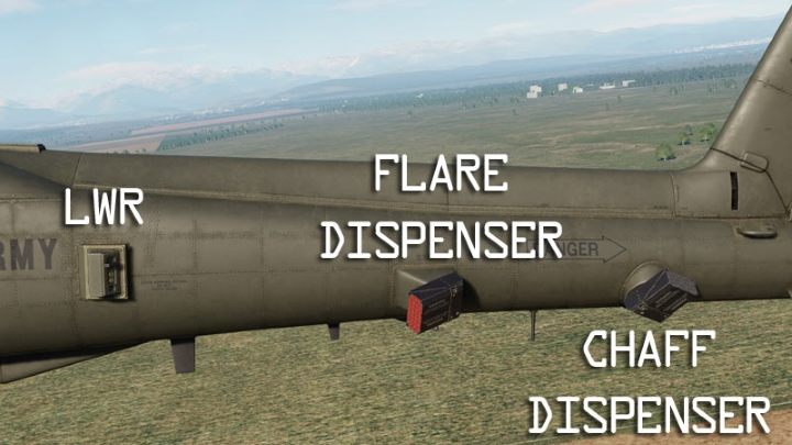 ASE - Aircraft Survivability Equipment contains passive and active defense systems to ensure aircraft's survivability on the battlefield - DCS AH-64D Apache: ASE - Aircraft Survivability Equipment - Systems and Sensors - DCS AH-64 Apache Guide