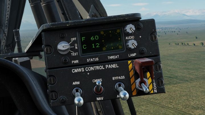The CMWS infrared guided missile warning system is not an integral part of the Apache - DCS AH-64D Apache: ASE - Aircraft Survivability Equipment - Systems and Sensors - DCS AH-64 Apache Guide