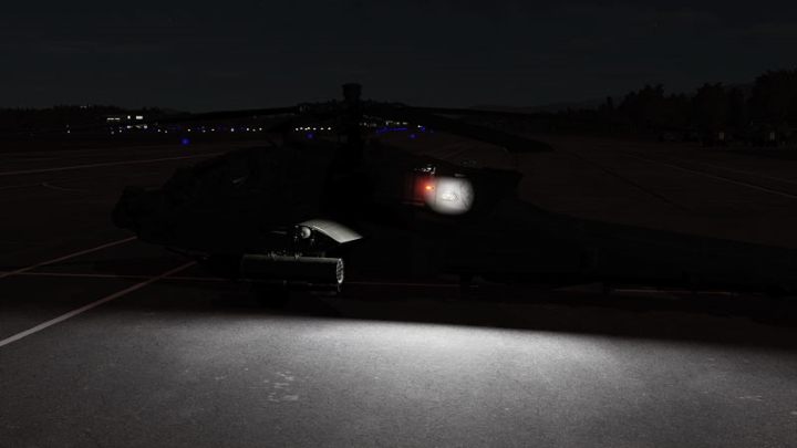 The Exterior Lights panel is located on the left console next to the interior lights - DCS AH-64D Apache: PNVS - Pilot Night Vision System - how to use night vision? - Systems and Sensors - DCS AH-64 Apache Guide