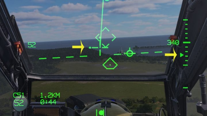 The cyclic and the collective have a direct impact on each other - DCS AH-64D Apache: Landing - Flight and Navigation - DCS AH-64 Apache Guide