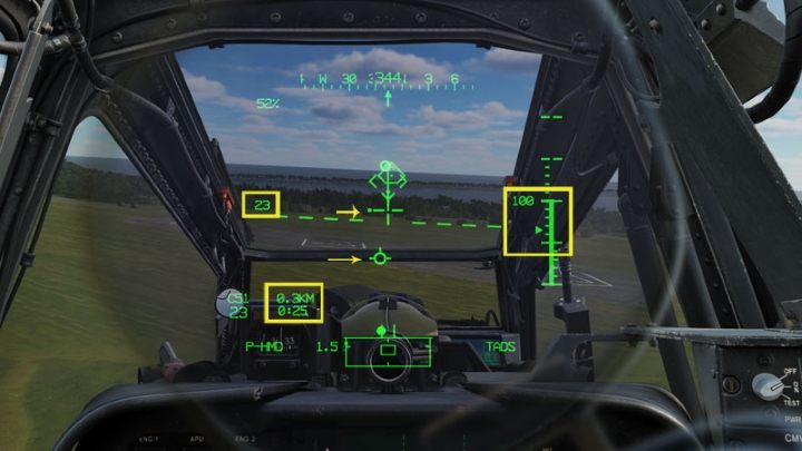 If it is active, turn off Attitude Hold mode with the Force Trim AT button (left) - DCS AH-64D Apache: Landing - Flight and Navigation - DCS AH-64 Apache Guide