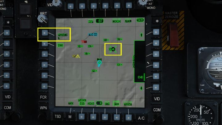 The easiest method is to place the cursor on a point and press Cursor Enter - DCS AH-64D Apache: TSD - Tactical Situation Display - Systems and Sensors - DCS AH-64 Apache Guide