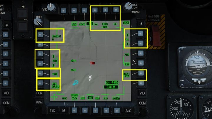 PAN options - DCS AH-64D Apache: TSD - Tactical Situation Display - Systems and Sensors - DCS AH-64 Apache Guide