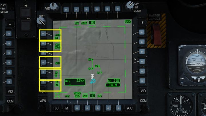 Creating PFZ zones - AUTO mode - BOX drawing - DCS AH-64D Apache: TSD - Tactical Situation Display - Systems and Sensors - DCS AH-64 Apache Guide