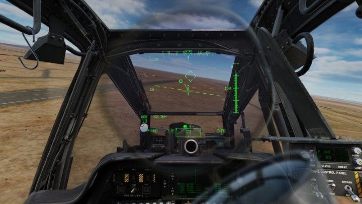 Change the HUD mode to Transition by pressing Symbology Select Up - DCS AH-64D Apache: Taxi and Take Off - Flight and Navigation - DCS AH-64 Apache Guide