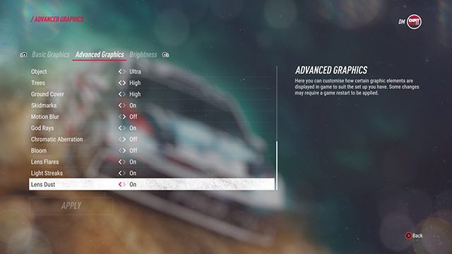 3 - DiRT Rally 2.0 System requirements - Basics - DiRT Rally 2.0 Guide