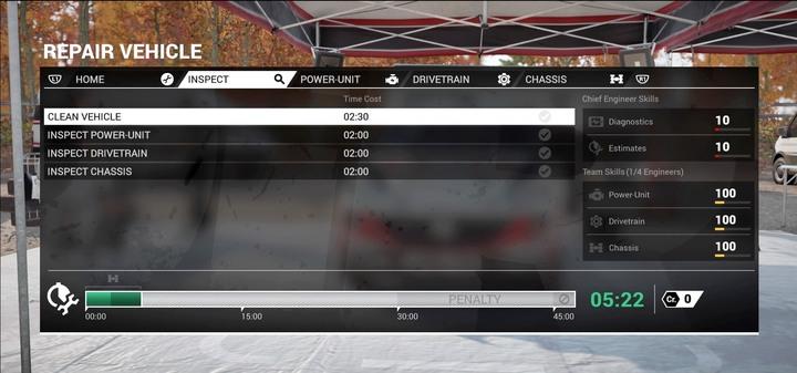 You can repair your vehicles in boxes - Repairs | Tips - Tips - DiRT 4 Game Guide