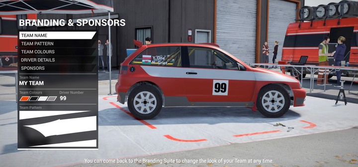 When youll have your own team, youll be able to change the appearance of your car, choose the sponsors and team members. - Whats the best way to begin the career mode? | TIPS - Tips - DiRT 4 Game Guide