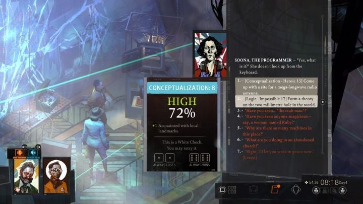 Now deal with the church/ravers storyline - Disco Elysium: Take on La Responsabilite - walkthrough - Political tasks - Disco Elysium Guide