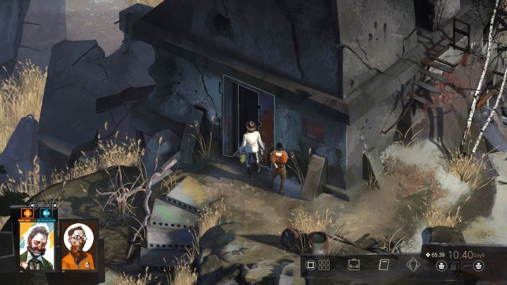 Flak tower is a large bunker on the island - Disco Elysium: Rest in the flak tower - walkthrough - Other - Disco Elysium Guide