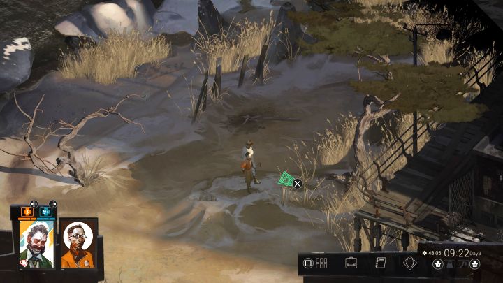 There are 4 traps to find in various parts of the western end of the map - Disco Elysium: Inspect the traps - walkthrough - Cryptozoologists - Disco Elysium Guide