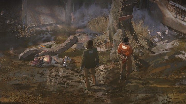 1 - Disco Elysium: How to pull down hanged body? - FAQ - Disco Elysium Guide