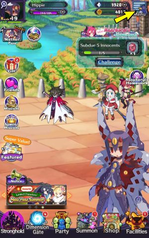 1 - Disgaea RPG: Stronghold Background - how to change? - FAQ - Disgaea RPG Guide