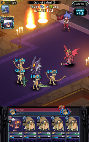 Characters start the fight with a small number of SP (skill points) - Disgaea RPG: Combat - Basics - Disgaea RPG Guide