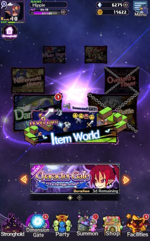 You unlock the Item World after completing the Let's Take out the Trash - Disgaea RPG: Item World - Basics - Disgaea RPG Guide