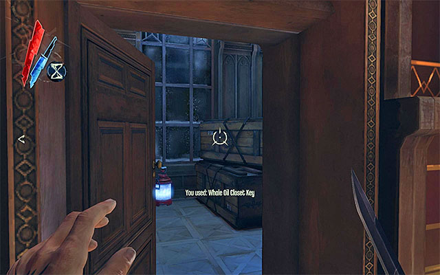 The last method consists in disabling the wall of light, which is, unfortunately, quite complicated - Exploring the Boyle Estate's first floor - Mission 5 - Lady Boyles Last Party - Dishonored - Game Guide and Walkthrough