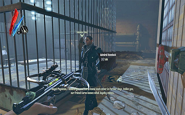 How you react to Emily waking you up, is of no significance whatsoever - Interrogating Sokolov - The Hound Pits Pub #5 - Dishonored - Game Guide and Walkthrough