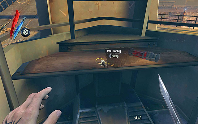 After having run for a dozen or so meters, Alec will stop at the locked gate and ask you to find a key for it - Freeing Alec - Mission 4 - The Royal Physician - Dishonored - Game Guide and Walkthrough