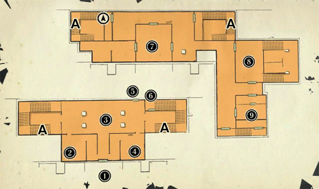Legend - Mission plan - Mission 2 - High Overseer Campbell - Dishonored - Game Guide and Walkthrough