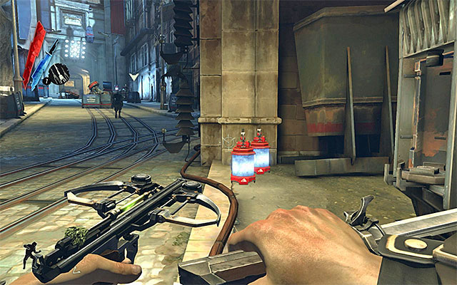 You can get across the second wall of light in two different ways - Getting past the second Wall of Light - Mission 2 - High Overseer Campbell - Dishonored - Game Guide and Walkthrough