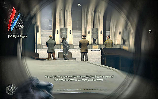 Before you go about eliminating the High Overseer, I recommend that you explore the entire of the [Office of the High Overseer] location - Exploring the High Overseer Campbel's building - Mission 2 - High Overseer Campbell - Dishonored - Game Guide and Walkthrough